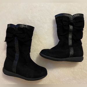 💕Toddler Girl Black Boots